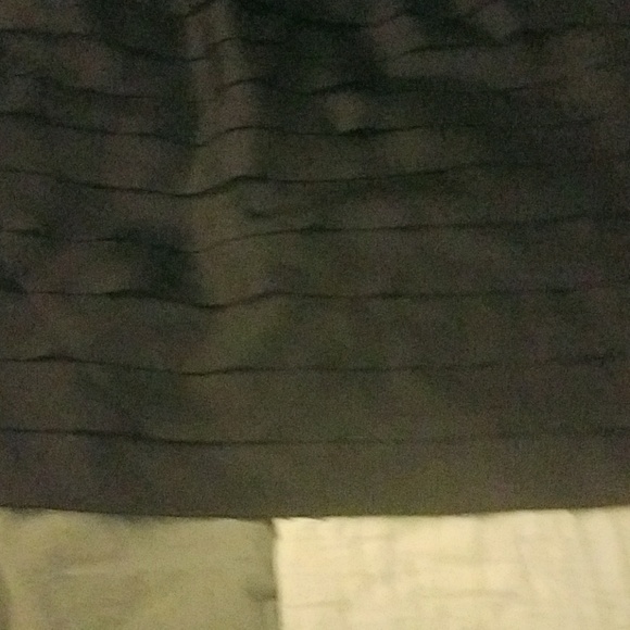 Black Layered Cocktail Dress - Picture 3 of 5